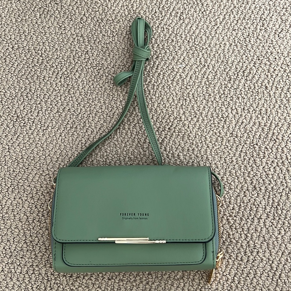 Green Crossbody Purse